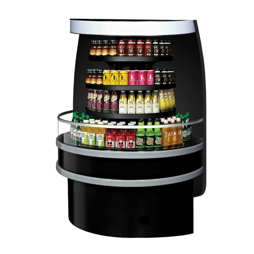 Turbo Air TIOM-48RB-N Island Display Self Serve Refrigerated Merchandiser 5.6 cu ft 48W x 25D x 65H