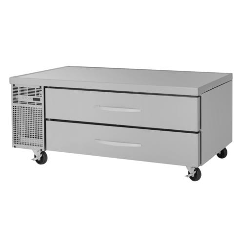 Turbo Air PRCBE-60F-N PRO Series Freezer Chef Base 60 inch Stainless Steel 9.77 cu ft with Digital Display