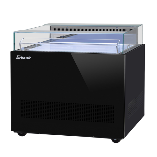 Turbo Air TOS-40NN-WB Open Display Sandwich and Cheese Merchandiser 40 Inch Self Contained Refrigeration
