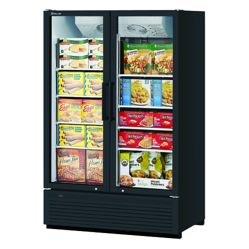Turbo Air TGF-47SDH-N Super Deluxe Freezer Merchandiser 42.1 cu ft Self Contained Bottom Mount Refrigeration