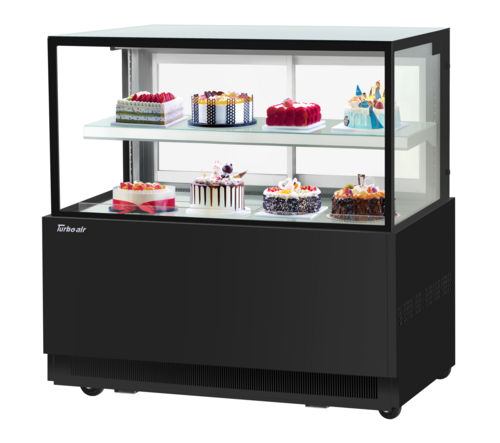 Turbo Air TBP60-46NN-WB Refrigerated Bakery Display Case 59W x 27-1/2D x 44H 15.7 cu ft self-contained refrigeration