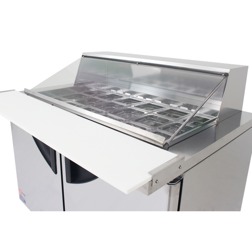 Turbo Air CL-36-15 Clear Lid 33.5W x 20D x 6H for Salad Sandwich Units Polycarbonate