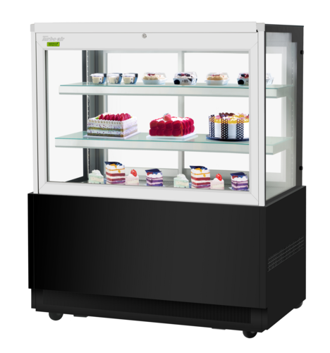 Turbo Air TBP48-54FN-WB Refrigerated Bakery Display Case 47-1/4W x 27-1/2D x 51-7/8H 17.2 cu ft Capacity