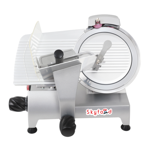 Skyfood Equipment GL200F Compact Gravity Feed Slicer with 8 Inch Knife and 1/2 Inch Thickness ETL Approved
