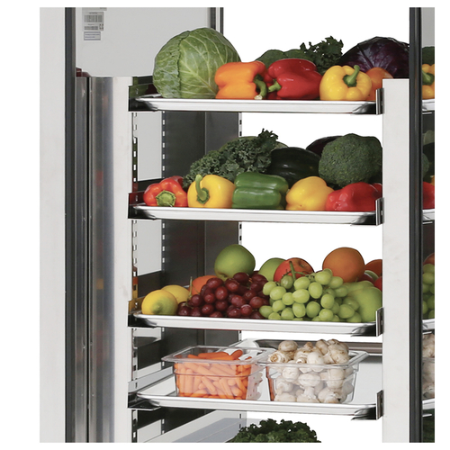 Turbo Air TS23-N1LR Tray Slide Kit 9 Pairs #1 Tray Slides Pilasters for PRO-50 PRO-77 Left Right Section