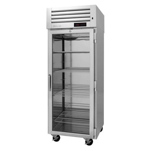 Turbo Air PRO-26H-GS-PT-L PRO Series Heated Cabinet Pass-Thru 27 cu ft with Glass Door and Solid Door