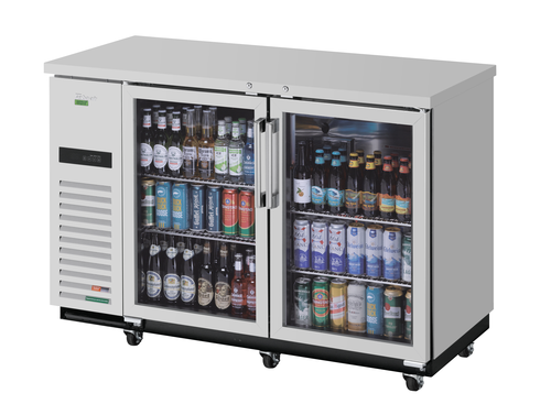 Turbo Air TBB-2SGSD-N Super Deluxe Back Bar Cooler 58-3/4L x 27-1/4D x 37-1/8H 19 cu ft Energy Star