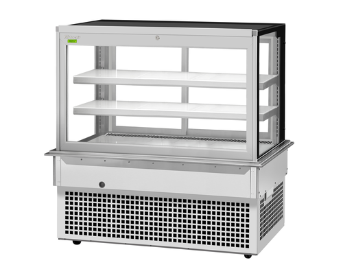 Turbo Air TBP60-54FDN Drop-In Refrigerated Bakery Display Case 61-3/4W 21.8 cu ft Self-Contained Refrigeration