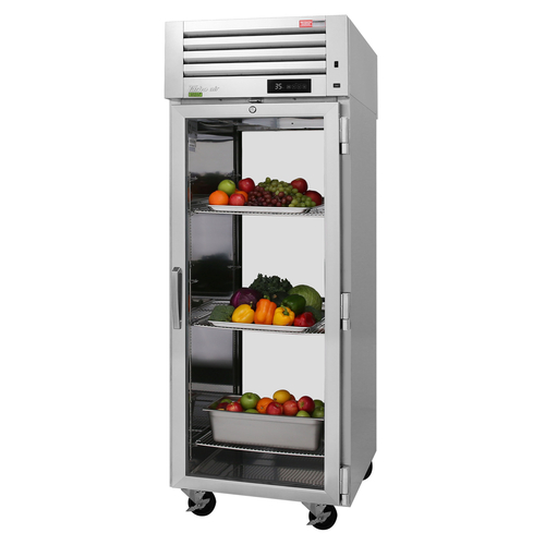 Turbo Air PRO-26R-G-PT-N-L Pass-Thru Refrigerator 29 cu ft Top Mount Self Cleaning Condenser LED Lighting