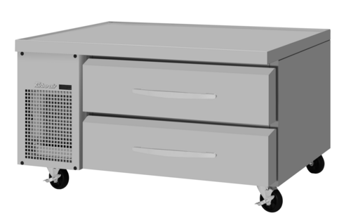 Turbo Air PRCBE-48F-N PRO Series Freezer Chef Base 48 inch Stainless Steel Drawers Digital Display Self Cleaning