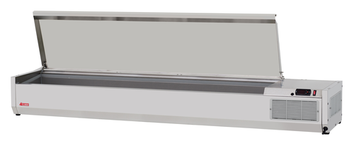 Turbo Air CTST-1800-13-N E-Line Countertop Salad Table 70-7/8 inch with Self-Contained Refrigeration