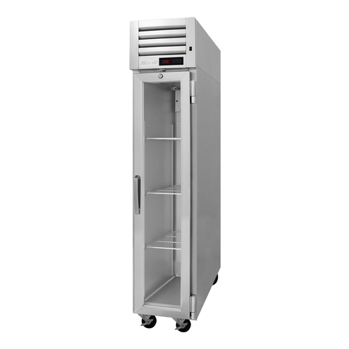 Turbo Air PRO-15H-G PRO Series Heated Cabinet 17-3/4W x 34-3/8D x 78H 14.65 cu ft Glass Door Digital Control Energy Star