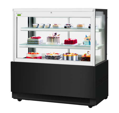 Turbo Air TBP60-54FN-WB Refrigerated Bakery Display Case 59W x 27D x 51H 21.8 cu ft Self Contained Refrigeration