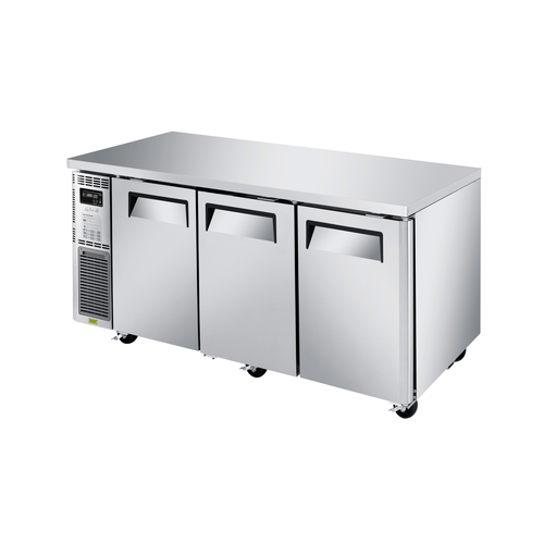 Turbo Air JUR-72S-N6 J Series Side Mount Undercounter Refrigerator 70-7/8W x 23-5/8D x 28-3/4H 15.17 cu ft ENERGY STAR