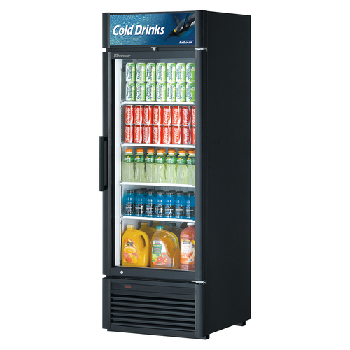 Turbo Air TGM-23SD-N6 Super Deluxe Refrigerated Merchandiser 19 cu ft Self Cleaning Condenser LED Lighting Energy Star