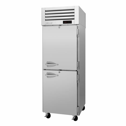Turbo Air PRO-26-2H2-SG-PT Heated Cabinet Pass-Thru 27 cu ft Stainless Steel Digital Control 4 Doors