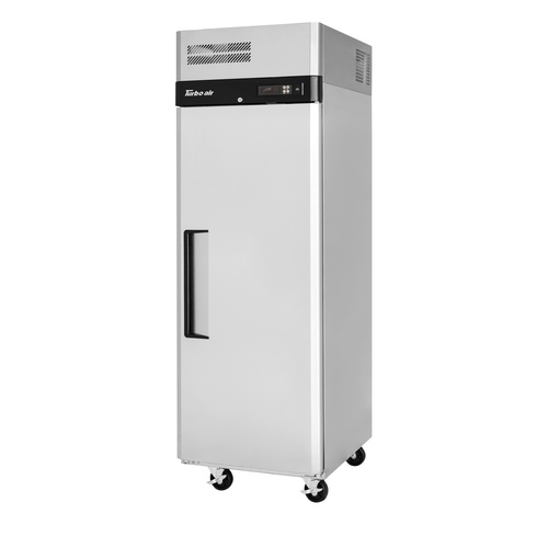 Turbo Air M3R19-1-N M3 Refrigerator Reach In One Section 18.7 Cu Ft Capacity Top Mount Self Cleaning Condenser