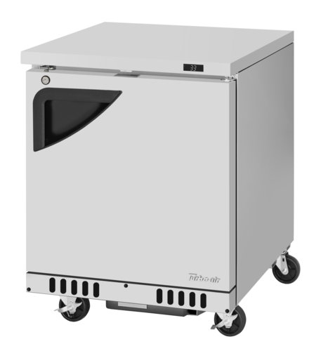 Turbo Air TUR-28SD-FB-N Super Deluxe Series Undercounter Refrigerator 6.5 cu ft Stainless Steel Solid Door