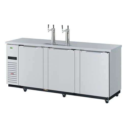 Turbo Air TBD-4SDD-N Super Deluxe Beer Dispenser 90-1/4W x 27-1/4D x 37-1/8H Stainless Steel 1/3 HP