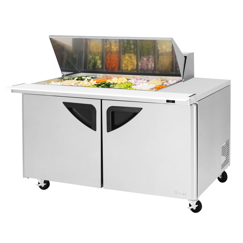 Turbo Air TST-60SD-18M-N-LW Super Deluxe Sandwich Salad Mega Top Unit Undercounter 19 cu ft Self Contained Refrigeration