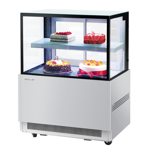 Turbo Air TBP36-46NN-S Refrigerated Bakery Display Case 35-3/8W x 27-1/2D x 44H 9 cu ft Capacity Self Cleaning