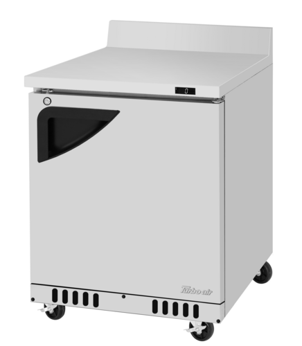 Turbo Air TWF-28SD-FB-N Super Deluxe Worktop Freezer Front Breathing 6.5 cu ft Solid Door Stainless Steel