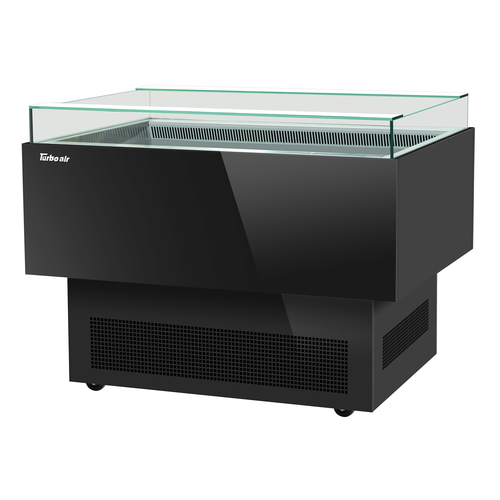 Turbo Air TOS-50PN-WB Open Display Sandwich and Cheese Merchandiser 50 inch Self Contained Refrigeration