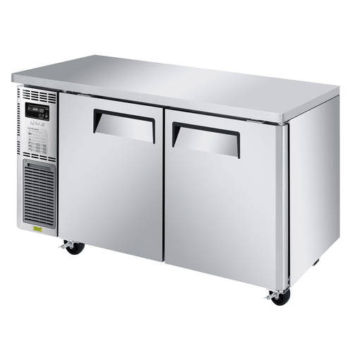 Turbo Air JUR-60S-N6 J Series Side Mount Undercounter Refrigerator 59 inch 11.31 cu ft Energy Star Certified