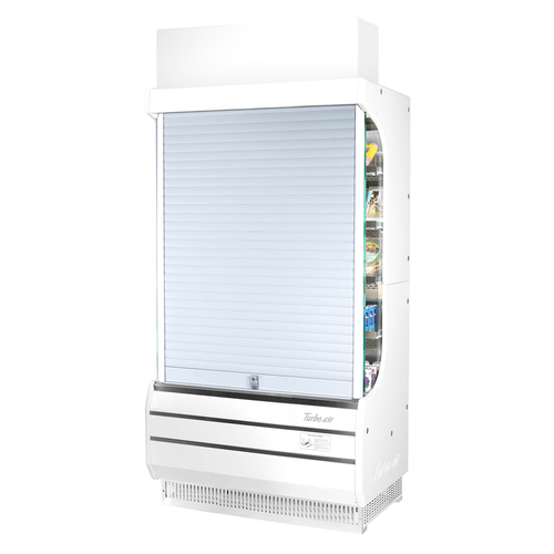 Turbo Air SCM-40 Security Cover Locking 38W x 11-1/2D x 64H for TOM-40W-N White Hard Plastic Field Installed