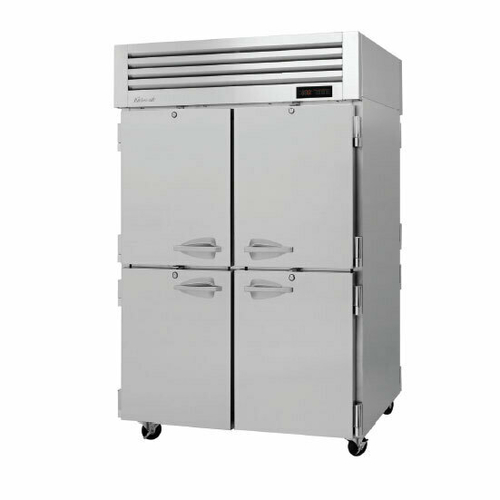 Turbo Air PRO-50-4H-PT AL AR Heated Cabinet Pass-Thru Two-Section 48.7 cu.ft Energy Star Stainless Steel