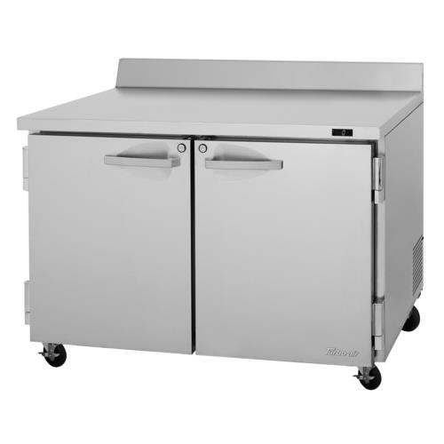 Turbo Air PWF-48-N PRO Series Worktop Freezer 12.8 cu.ft capacity stainless steel self-contained refrigeration