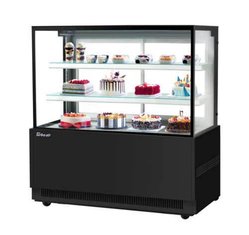 Turbo Air TBP60-54NN-WB Refrigerated Bakery Display Case 59W x 27-1/2D x 51-7/8H 21.8 cu ft capacity self-contained refrigeration