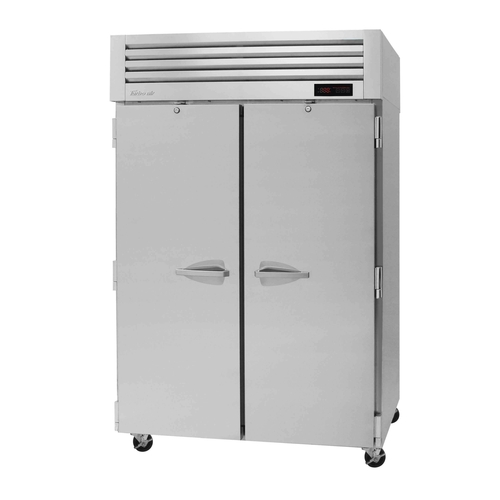 Turbo Air PRO-50H PRO Series Heated Cabinet Two Section 47.7 Cu Ft Digital Temp Control LED Lighting Energy Star