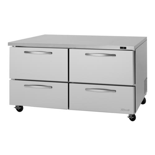Turbo Air PUF-60-D4-N PRO Series Undercounter Freezer 17 cu ft 60W x 32D x 35H self-contained refrigeration