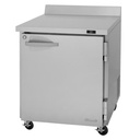 Turbo Air PWR-28-N-L PRO Series Worktop Refrigerator 6.8 cu.ft Self Cleaning Condenser Solid Door Stainless Steel