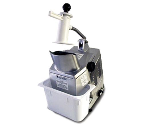 Eurodib Vegetable Cutter: 3/4 hp, Includes 1 Disc, Cast Aluminum, Stainless Steel