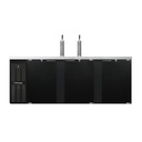 Continental Refrigerator KC90SN Keg Cooler 90W 25 cu ft Front Breathing Stainless Steel Top 4 Keg Capacity