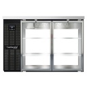 Continental Refrigerator BB50NGDPT Refrigerated Back Bar Cooler 50W 34-3/4H 16 Cubic Feet Stainless Steel Top