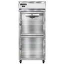 Continental Refrigerator 1RXNGDHD Extra-Wide Reach-In Refrigerator 36-1/4 inch One-Section Self-Contained Aluminum Stainless Steel