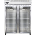 Continental Refrigerator 2FENSSGD Extra-Wide Freezer Reach-In 57W Two-Section 50 Cu Ft Capacity Stainless Steel