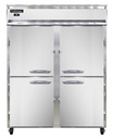 Continental Refrigerator 2RENSSHD Extra-Wide Reach-In Refrigerator 57W Two-Section Stainless Steel Energy Star
