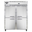 Continental Refrigerator 2RFENSAHD Extra-Wide Refrigerator Freezer 57 inch Two Section Stainless Steel