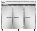 Continental Refrigerator 3RENSA Extra-Wide Reach-In Refrigerator 85-1/2 inch Three-Section Stainless Steel NSF Certified