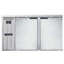 Continental Refrigerator BB59NSS Refrigerated Back Bar Cooler 59W Stainless Steel 22 cu ft Electronic Controller