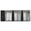 Continental Refrigerator BB90NGD Refrigerated Back Bar Cooler 90W 34-3/4H 35 Cubic Feet Stainless Steel Top