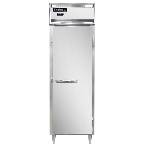 Continental Refrigerator D1FNSS Designer Line Freezer One Section 21 Cu Ft Stainless Steel Self Contained