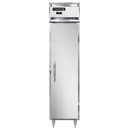 Continental Refrigerator D1FSEN Designer Slim Line Freezer One Section Self Contained Aluminum Stainless Steel