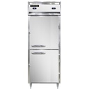 Continental Refrigerator D1RFENHD Designer Line Refrigerator Freezer One Section Self Contained Aluminum Stainless Steel