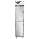 Continental Refrigerator D1RSESNHD Designer Slim Line Refrigerator 17-3/4W One Section Self Contained Aluminum Stainless Steel