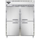 Continental Refrigerator D2FENSAHD Designer Line Wide Freezer 57 inch Two Section Self Contained Stainless Steel